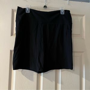 Women’s Offline by Aerie 7” Inseam Hi-Rise Black Bike Short Size XXL